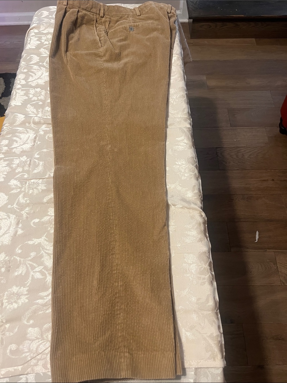 Orvis Men's Corduroy Pants in Light Brown/Tan 38/30